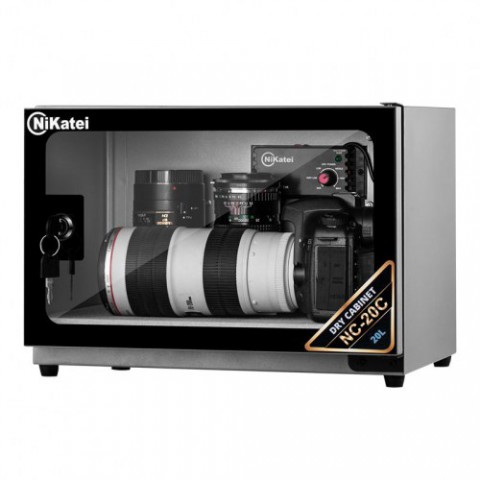 Tủ chống ẩm cao cấp Nikatei NC-20C Silver Plus
